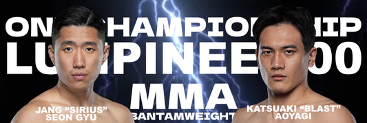 ONE Championship Lumpinee 100: 職業選手 青柳克明 登上百週盛大賽事