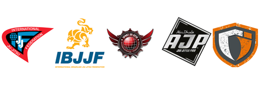 世界五大柔術聯盟:JJIF、IBJJF、SJJIF、AJP、GI