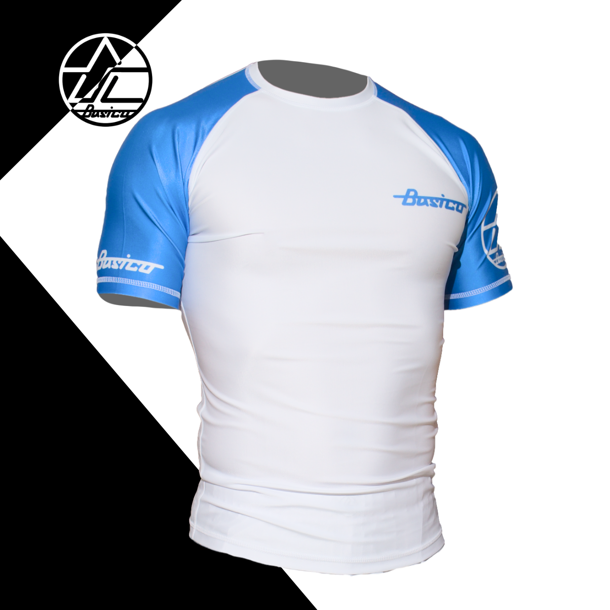 Basico V2.0 Rank Blue Rushgaurd 藍帶防磨衣