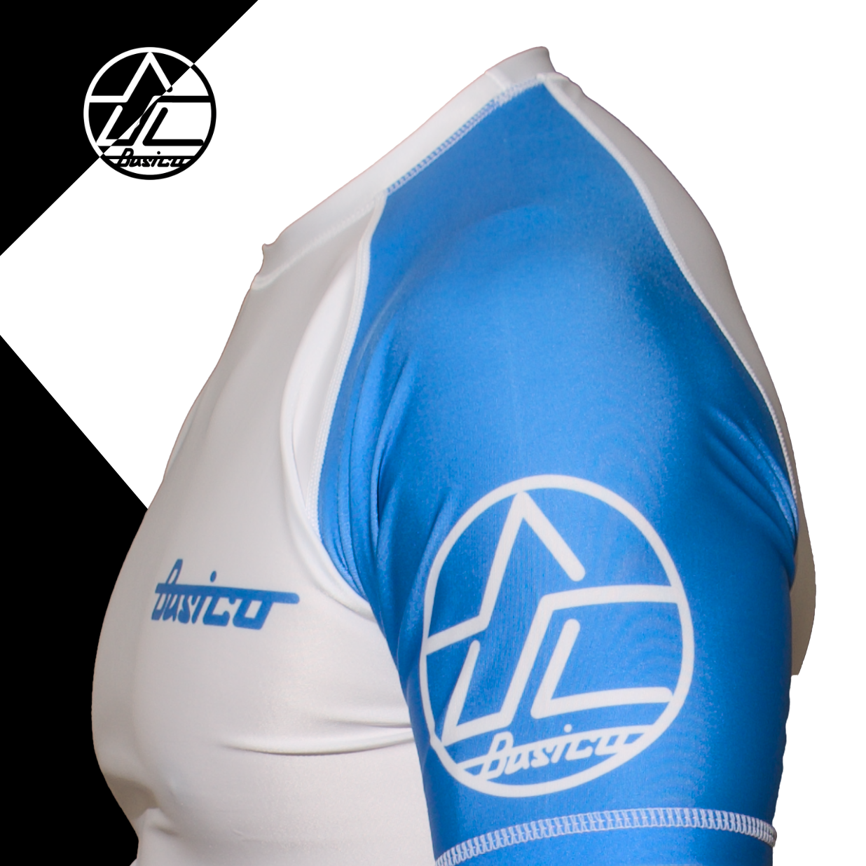 Basico V2.0 Rank Blue Rushgaurd 藍帶防磨衣