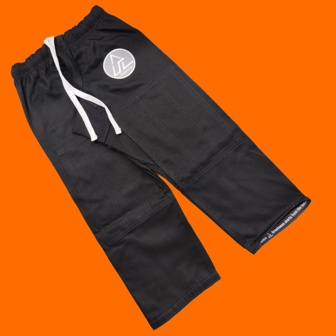 Basico V1.5 Kids/Youth Black Kimonos 兒童/青少年 黑色 柔術道服